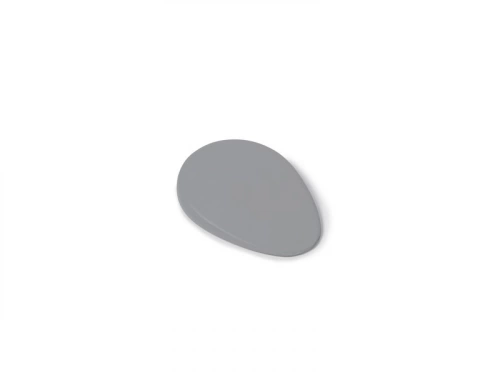 Cale porte amovible REI pétale plastique anthracite 60 x 83 x 14 mm