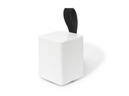 Bloque-porte amovible REI carré bois blanc 68 x 68 87 mm