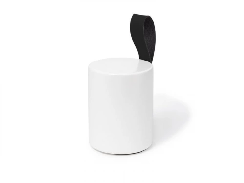 Bloque-porte amovible REI cylindrique bois blanc 70 x 87 mm