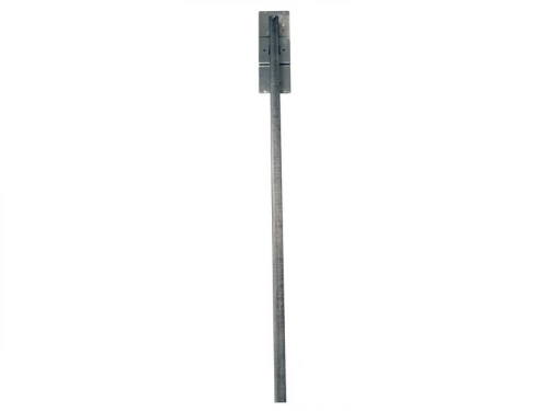 Pied H.115 X L.3 X P.3 Cm Renz, Gris