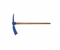 Pioche canton acier forgé REVEX, manche bois L.100 cm