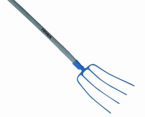 Fourche à fumier acier forgé REVEX manche composite L.135 cm