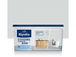 Peinture Mur Cuisine Et Bain Ripolin Gris Souris Satiné 2 L
