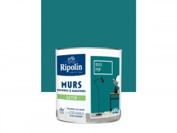 Peinture Mur, Boiserie, Radiateur Ripolin Bleu Pop Satiné 0.5 L