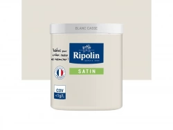 Testeur Peinture Blanc Cassé Satin Ripolin Murs Et Boiseries 0.075 L