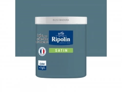 Testeur Peinture Bleu Madura Satin Ripolin Murs Et Boiseries 0.075 L