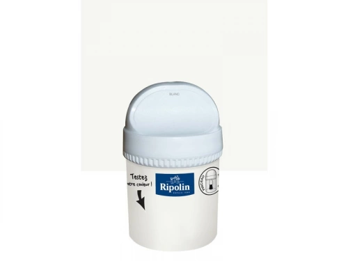 Testeur peinture blanc mat Intérieur RIPOLIN 75 ml