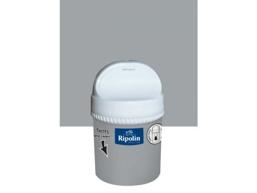 Testeur Peinture Gris Galet Satin Ripolin Murs Et Boiseries 0.075 L