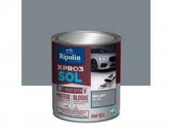 Peinture Sol Extérieur / Intérieur Xpro 3 Ripolin, Gris Loft, 0.5 L