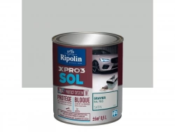 Peinture Sol Extérieur / Intérieur Xpro 3 Ripolin, Gravier, 0.5 L