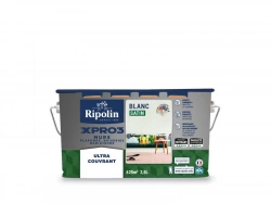 Peinture Mur, Plafond Et Boiserie Ripolin Xpro3 Blanc Satiné, 2.5 L