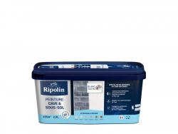 Peinture Cave Et Sol Rip Etanch, Ripolin Blanc 2.5 L