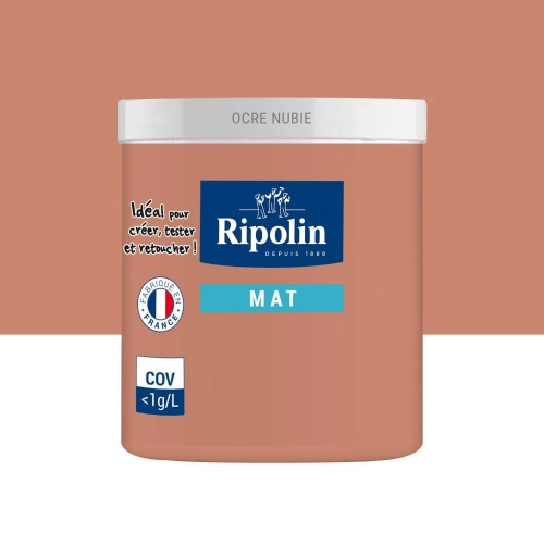Testeur Peinture Ocre Nubie Mat   Ripolin 75 Ml