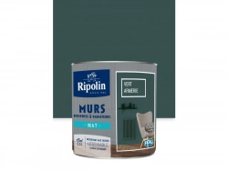 Peinture mur, boiserie, radiateur RIPOLIN vert armerie mat 0.5 l