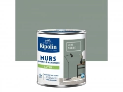 Peinture mur, boiserie, radiateur RIPOLIN vert nobile satiné 0.5 l