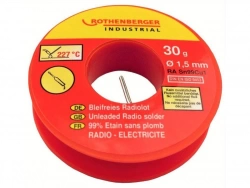 Bobine Étain Radio 1,5 Mm, 30 G. Rothenberger