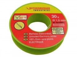 Bobine Étain Électronique 1 Mm, 30 G. Rothenberger