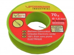 Bobine Étain Électronique 1 Mm, 70 G. Rothenberger