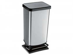 Poubelle De Cuisine 40 L À Pédale Rotho Polypropylène