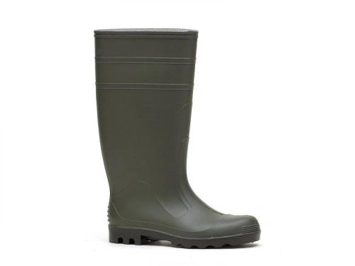 Botte Pvc Rouchette, Vert, Taille 41
