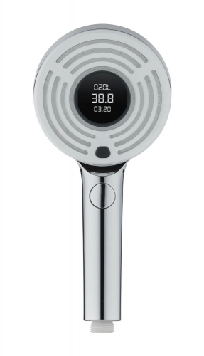 Pommeau de douche 3 jets chromé, EDOUARD ROUSSEAU Ekogest tempo