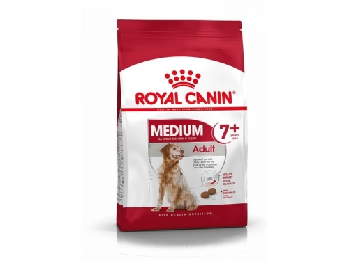 Royal Canin Alimentation Chien Medium Adult 7+ 4 Kg
