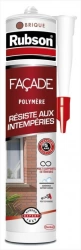 Mastic d'étanchéité façade RUBSON Haute résistance 280 ml brique