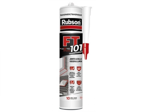 Mastic d'étanchéité toute destination FT101, RUBSON, 280 ml transparent