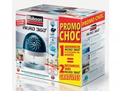 Absorbeur D'Humidite Aero360 + 3 Tabs Dont 2 Gratuites, 20 M²