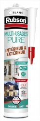 Mastic d'étanchéité multi usage pure RUBSON blanc 280ml