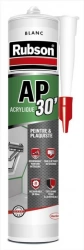 Mastic d'étanchéité mur et boiserie intérieur RUBSON AP30 blanc 300ml