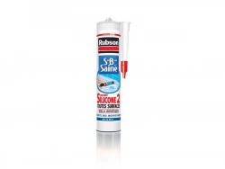 Silicone, RUBSON, 280 ml blanc
