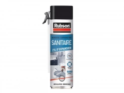 Mousse expansive sanitaire inf. 0,1% iso RUBSON blanc 500ml/21l
