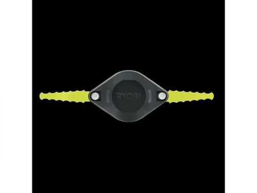 Tete double lames dentelees RYOBI pour coupe-bordures 18 et 36 V