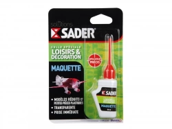 Colle Réparation Spéciale Loisirs & Décoration Sader, 30Ml