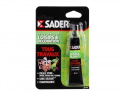 Colle Réparation Spéciale Loisirs & Décoration Sader, 30Ml