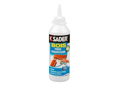 Colle À Bois Progressive Spéciale Matériaux Sader, 250G