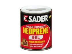 Colle Néoprène Gel Multi - Usages Sader, 750 Ml