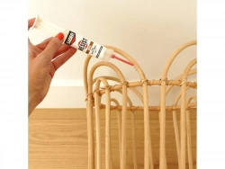 Colle de reparation epoxy bi-composant sader resist bois seringue 10g