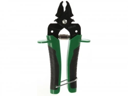 Agrafeuse vert, H.  18 x section.  16/20 cm