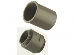 Manchon Prolongateur En Pvc À Coller / À Visser, Mâle / Mâle, D.40