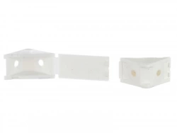8 Taquets D'Assemblage Blanc, L.3.5 X L.3 Cm