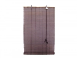 Store Enrouleur Tamisant, Chocolat Bambou, L.90 X H.180 Cm