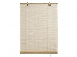Store Enrouleur Tamisant, Naturel Bambou, L.60 X H.180 Cm