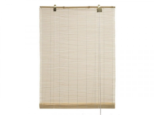Store Enrouleur Tamisant, Naturel Bambou, L.90 X H.180 Cm