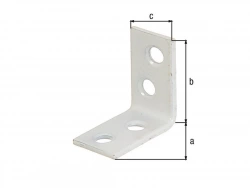 Equerre Chaise 40X40X15 Blanc