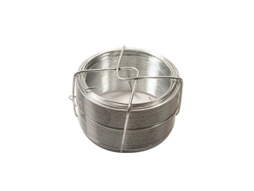 Fil d'attache gris, section 1.3 mm x L. 50 m