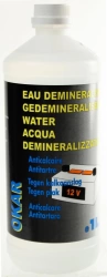 OKAR eau déminéralisée. Bidon 1L