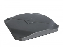 Lot de 2 triangles à lester Sabik gris
