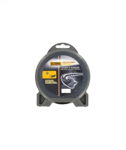 JARDIN PRATIQUE Fil nylon hélicoidal OZAKI PREMIUM pour débroussailleuse - Ø 3 mm - L 15 m